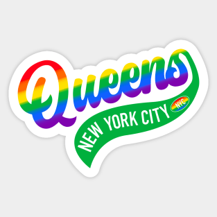 Queens pride Sticker